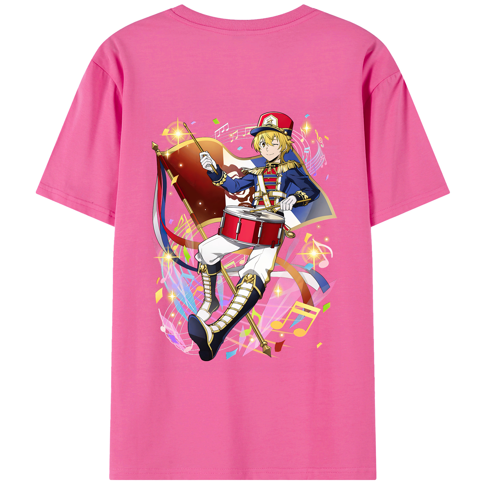 （画像用） 文豪ストレイドッグス Bungo Stray Dogs レディース半袖Tシャツ(バックプリント)